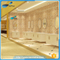 NTH china supplier stylish shower room ivory low walk in bathtub with air bubble jets